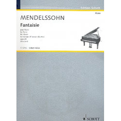 Fantasie fis-Moll op.28 - Felix Mendelssohn-Bartholdy