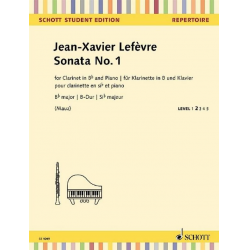 Sonate B-Dur Nr.1 - Jean Xavier Lefèvre