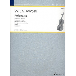 Polonaise A-Dur op.21 für Violine - Henryk Wieniawsky
