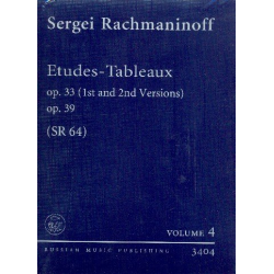 Complete Works for Piano solo vol.4 - Sergei Rachmaninov (Rachmaninoff)