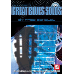 Great Blues Solos (+CD): for guitar/tab - Fred Sokolow