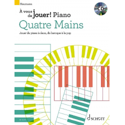 Quatre mains - Jouer du piano à deux, du baroque à la pop (+CD) - Hans-Günter Heumann