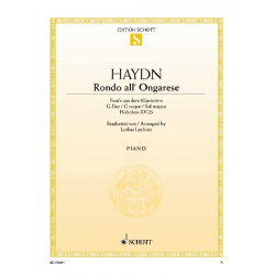 RONDO ALL'ONGARESE : FINALE AUS DEM - Franz Joseph Haydn / Arr. Lothar Lechner