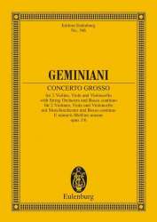 Concerto grosso e-Moll op. 3/6 - Francesco Geminiani