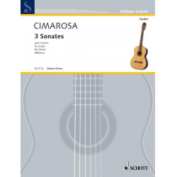 3 Sonaten für Gitarre - Domenico Cimarosa
