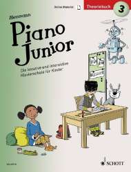 Piano junior - Theoriebuch Band 3 (+Online-Material) - Hans-Günter Heumann
