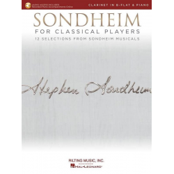 Sondheim For Classical Players - Clarinet - Stephen Sondheim