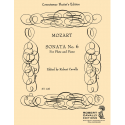 Sonata No. 6 in Bb - Wolfgang Amadeus Mozart / Arr. Robert Cavally