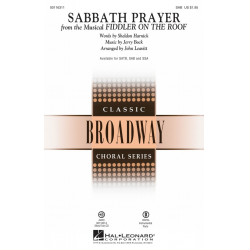 Sabbath Prayer - Jerry Bock / Arr. John Leavitt