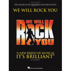 We will rock You (Musical) vocal selections - Freddie Mercury (Queen)