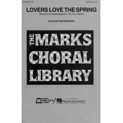 Lovers Love the Spring - Arthur Frackenpohl