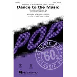 Dance to the Music - Sylvester Stewart / Arr. Roger Emerson