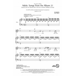 Adele: Songs from the Album 21 - Adele Adkins / Arr. Mac Huff