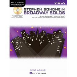 Stephen Sondheim Broadway Solos - Viola - Stephen Sondheim