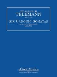 Six Canonic Sonatas - Georg Philipp Telemann / Arr. Larry Teal