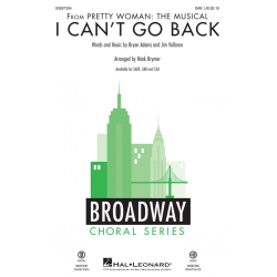 I Can't Go Back - Bryan Adams / Arr. Mark Brymer