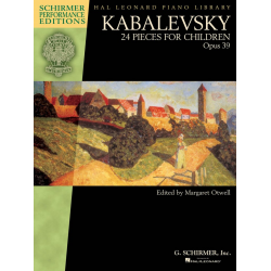 24 Pieces For Children Op. 39 - Dmitri Kabalewski