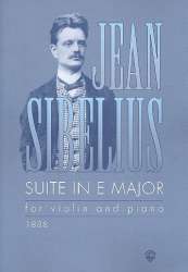 Suite E-Dur für Violine und Klavier - Jean Sibelius