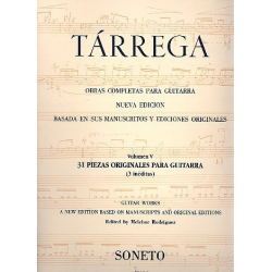 Obras completas para guitarra vol.5 - Francisco Tarrega