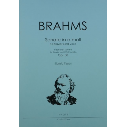 Sonate e-Moll op.38 - Johannes Brahms
