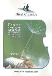 7 Variationen für Flöte, Violine und Viola - Franz Christoph Neubauer
