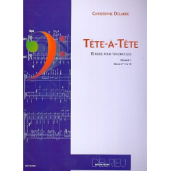 Tête-à-tête vol.1 pour  2 violoncelles - Christophe Delabre