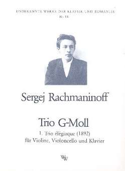 Trio g-Moll Nr.1 für Violine, Violoncello und Klavier