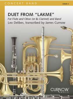 Duet from "Lakme" for Flute and Oboe (or Bb Clarinet) and Band