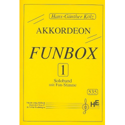 Funbox 1 für Akkordeon solo - Hans-Guenther Kölz