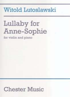 Lullaby for Anne-Sophie