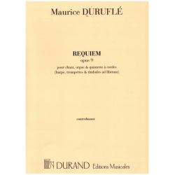 M. Duruflé : Requiem Contrebasse Orchestre Reduit - Maurice Duruflé