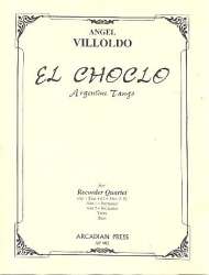 El Choclo for 4 recorders (A(So)A(So)TB) - Angel Gregorio Villoldo