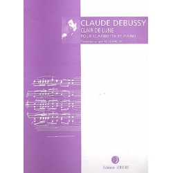 Clair de lune pour clarinette - Claude Achille Debussy
