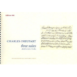 3 Suites for harpsichord - Charles Francois Dieupart