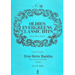 One Note Samba: Einzelausgabe - Antonio Carlos Jobim