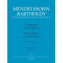 Lobgesang op.52 MWV A18 - Felix Mendelssohn-Bartholdy
