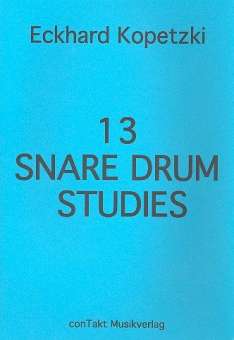 13 Snare Drum Studies