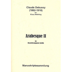 Arabesque Nr.2 - Claude Achille Debussy