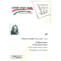 Libera me für gem Chor und BC - Johann Joseph Fux