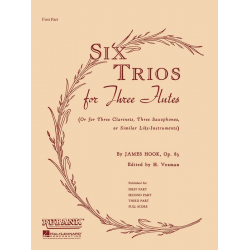 6 Trios op.83 for 3 flutes (or - James Hook