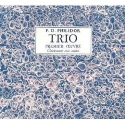 Trio op.1 contenant 6 suites - Pierre Danican Philidor