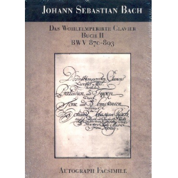 Das wohltemperierte Klavier Band 2 BWV870-BWV893 - Johann Sebastian Bach / Arr. Johannes Gebauer