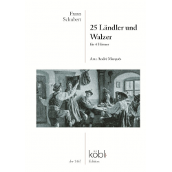 25 Ländler und Walzer - Franz Schubert