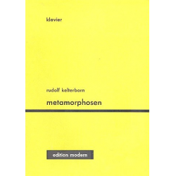 Metamorphosen für Klavier - Rudolf Kelterborn