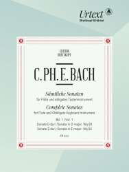 Sämtliche Sonaten Band 1 - Carl Philipp Emanuel Bach
