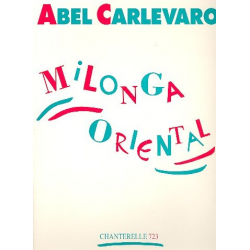 Milonga oriental for guitar solo - Abel Carlevaro