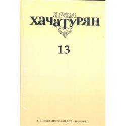 Gesammelte Werke Band 13 - Reprint - Aram Khachaturian
