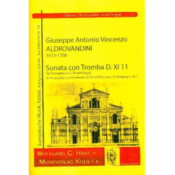 Sonata con tromba D.XI11 - Giuseppe Aldrovandini