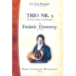 Trio Nr.2 für Horn, Violine und Klavier - Frederic Nicholas Duvernoy