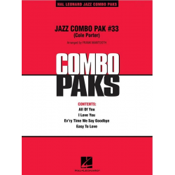 Jazz Combo Pak #33 (Cole Porter) - Frank Mantooth